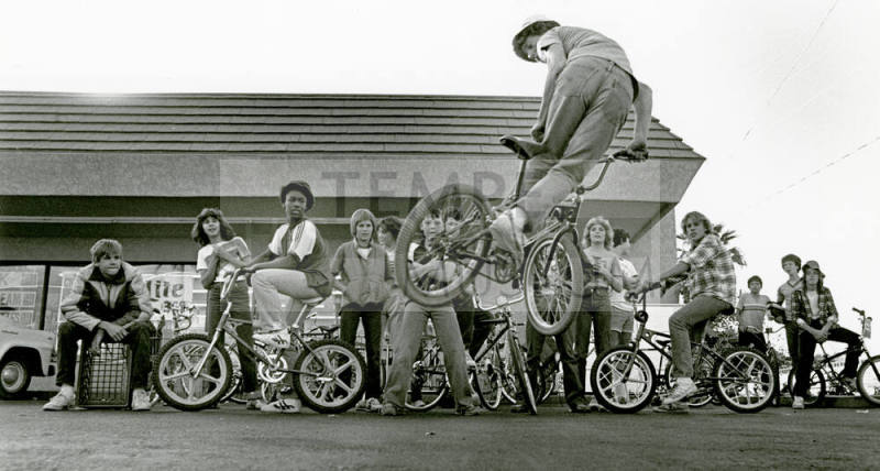 Walter Pico Does a Bike Trick for Others