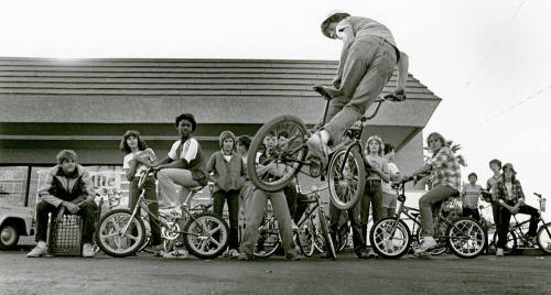 Walter Pico Does a Bike Trick for Others