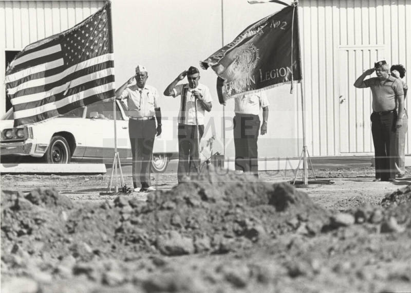 American Legion Ground Breaking Ceremony