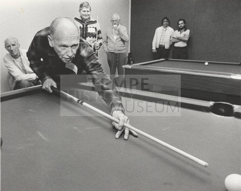 Kyle Cauldill at Pyle Adult Pool Tourney