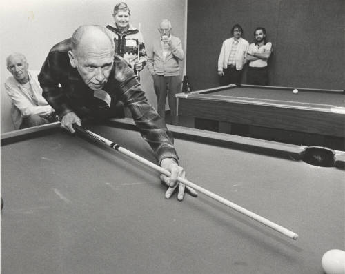 Kyle Cauldill at Pyle Adult Pool Tourney