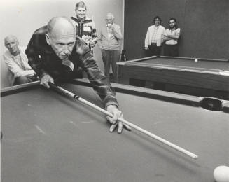 Kyle Cauldill at Pyle Adult Pool Tourney