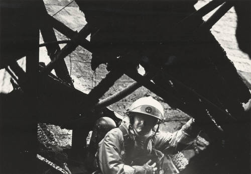 Tempe Fireman Surveys Legend City Damage