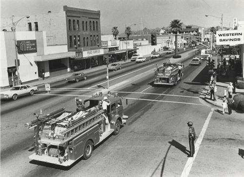 Fire Prevention Parade on Mill Avenue