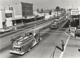 Fire Prevention Parade on Mill Avenue