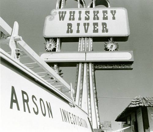 Arson Investigation at Whiskey River Bar