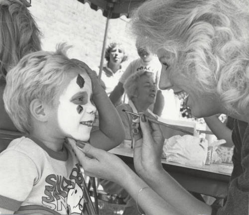 Painting Faces for Tempe Little Theatre
