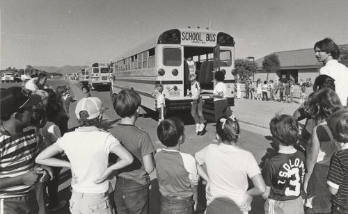 Waggoner School Bus Evaculation Drill