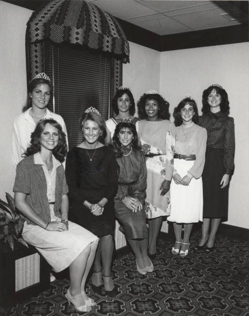 Fiesta Bowl Queens Pose for Photograph