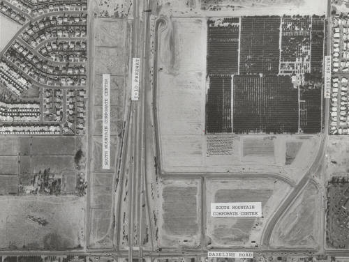 Aerial Photo of Baseline and Priest Area