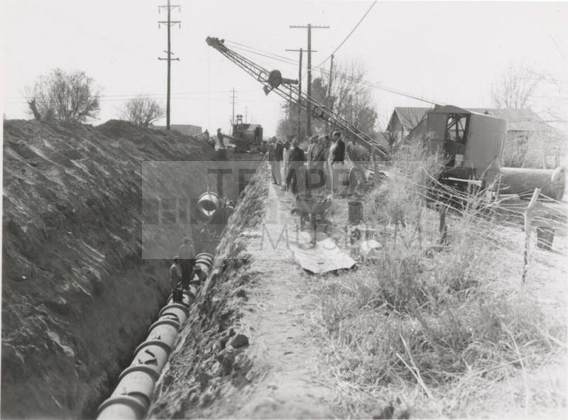 Pipe Line Construction in Tempe