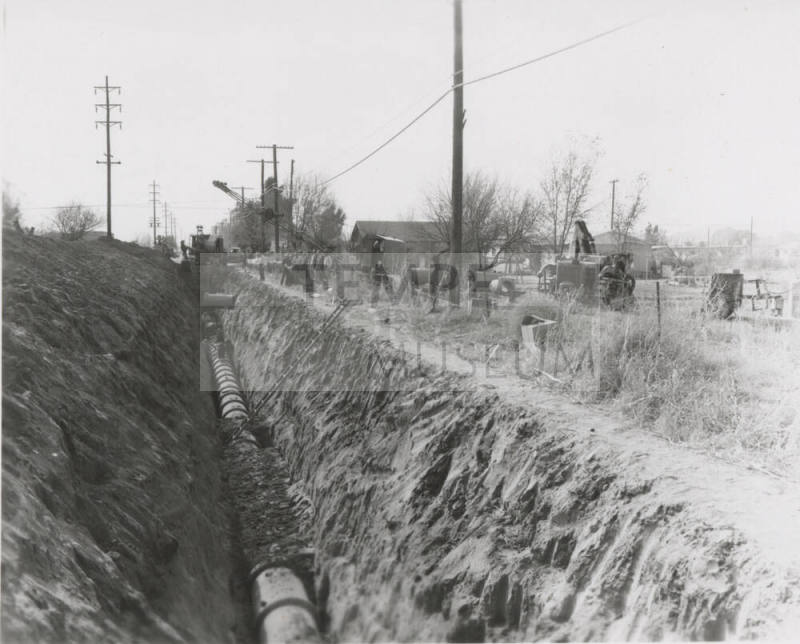 Pipe Line Construction in Tempe