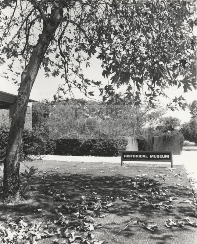 Tempe Historical Museum Entrance Sign