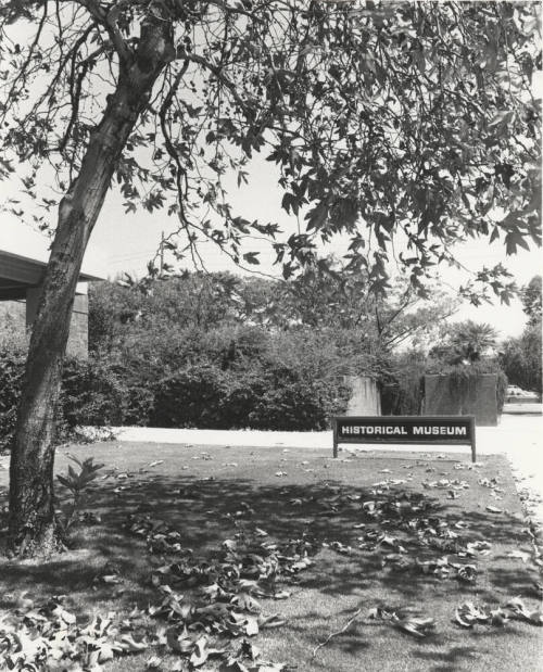 Tempe Historical Museum Entrance Sign