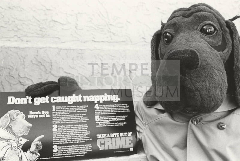Tempe Police Department Mascot McGruff