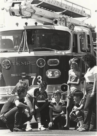 Tempe Fire Department's Ladder Truck 73