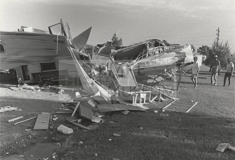 Mobile Homes Destroyed Beyond Repair