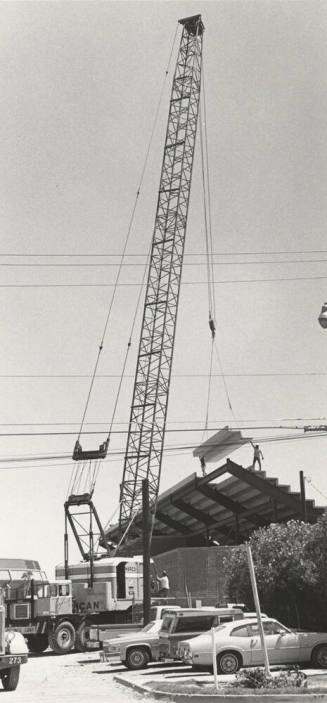 Work Proceeds on New Arizona State University Swimming Pool