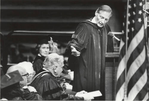 Arizona State University President John Schwada at Graduation