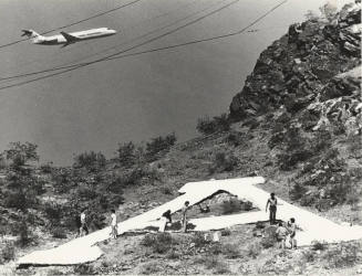 Painting the "A" on Tempe Butte