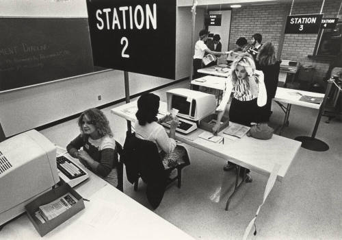 Student Registration at Arizona State University-Tempe, AZ