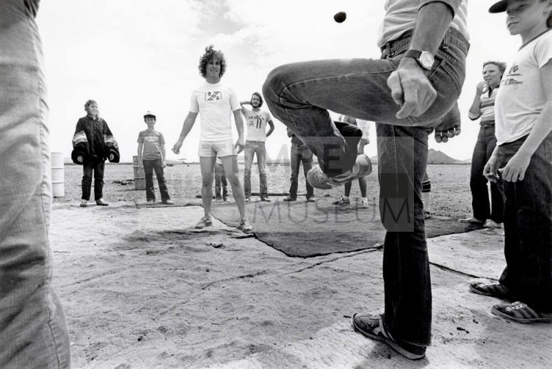 Arizona State University Students Playing Hackeysack