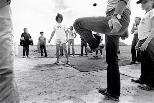 Arizona State University Students Playing Hackeysack