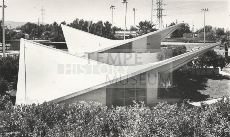 Unusual Architecture at Tempe Beach