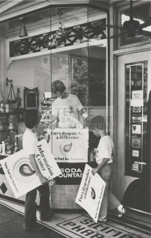 Simmons Pharmacy Posts Save Fuel Poster