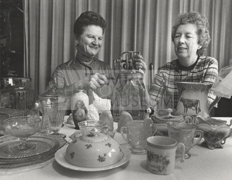 A View of a Depression Glass Collection
