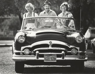Sister City Officials Ride in 53 Packard