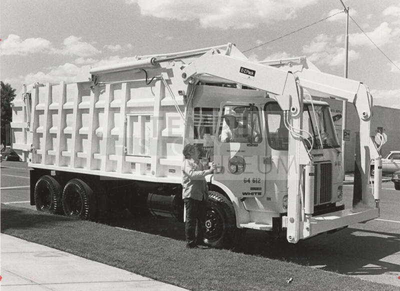 Tempe's Latest Trash Collection Truck