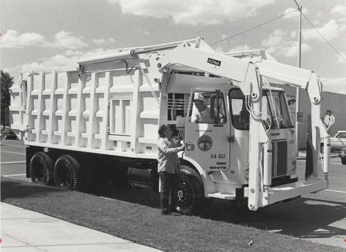 Tempe's Latest Trash Collection Truck