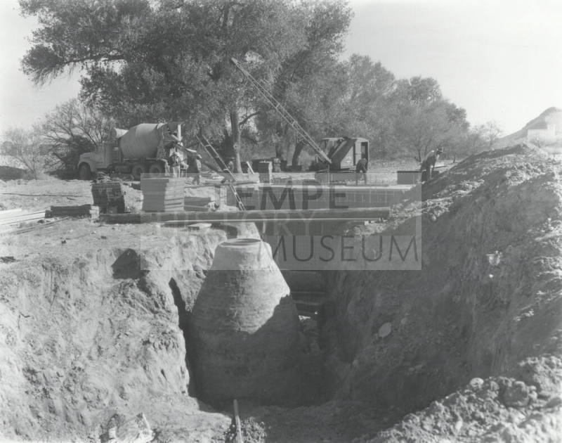 Construction of Sewer Line in Tempe