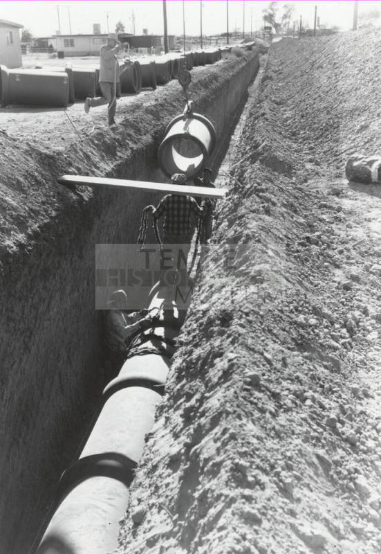 Construction of Sewer Line in Tempe