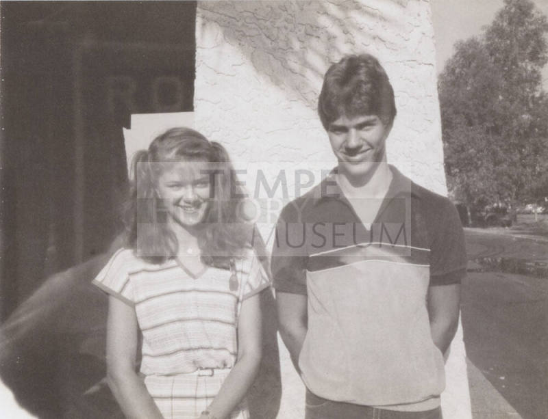 Finnish Exchange Student Tuuli Savanto with David Felix