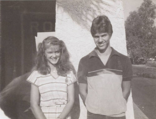 Finnish Exchange Student Tuuli Savanto with David Felix