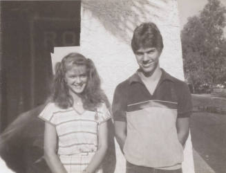 Finnish Exchange Student Tuuli Savanto with David Felix