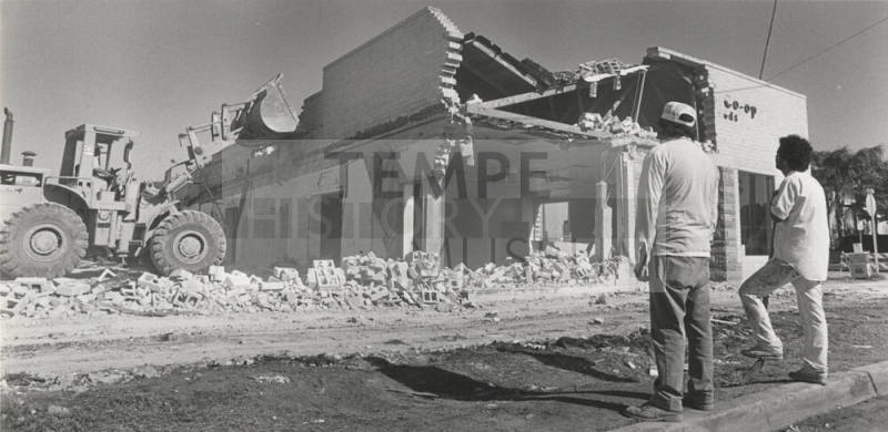 Demolition of Old Gentle Strength Co-Op