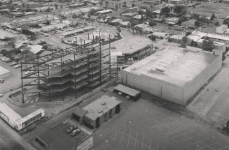 Multi-story building under construction, unknown location