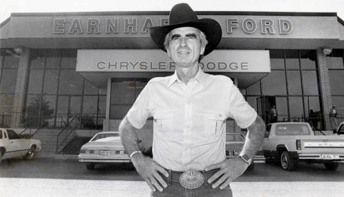 Tex Earnhardt- Earnhardt Car Dealership, 809 E. Baseline