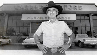 Tex Earnhardt- Earnhardt Car Dealership, 809 E. Baseline