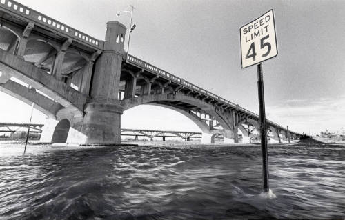 Water Under the Mill Avenue Bridge