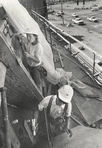 Construction-Hohokam Expressway Overpass