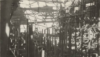 Photo- Construction at Roosevelt Dam