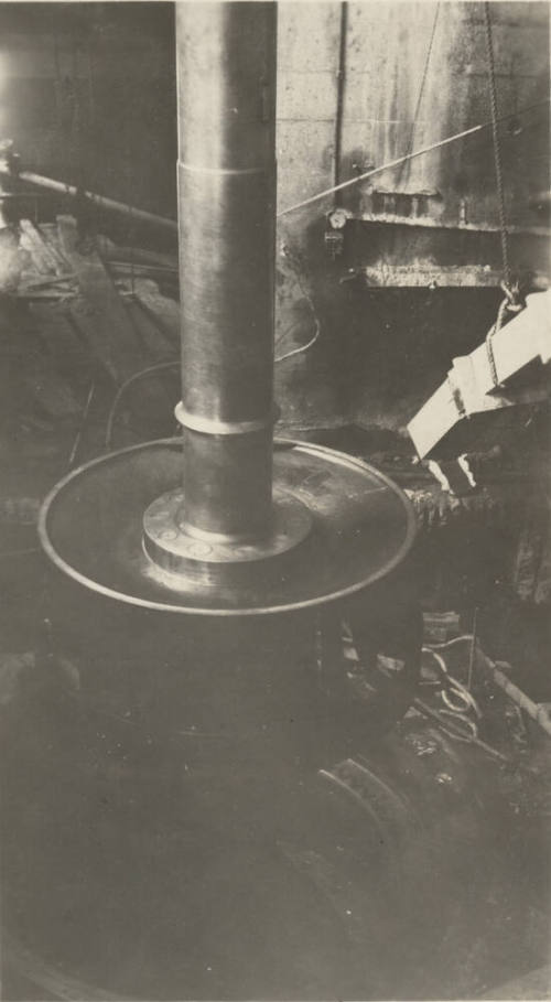 Photo- Machinery at the Roosevelt Dam