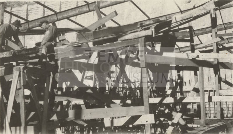 Photo- construction of Roosevelt Dam