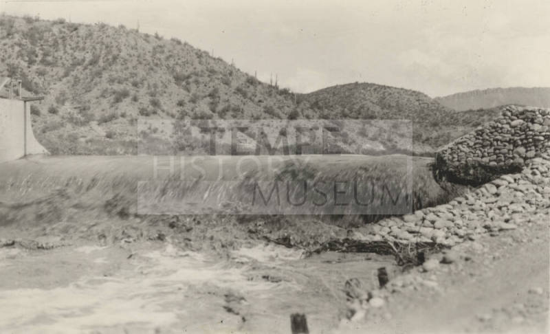 Photo-  Salt River Intake with running water