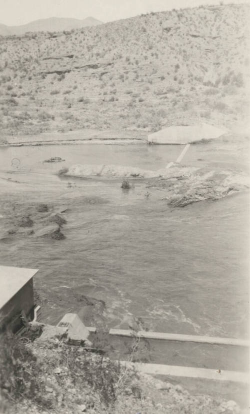Photo-  Salt River Intake with running water