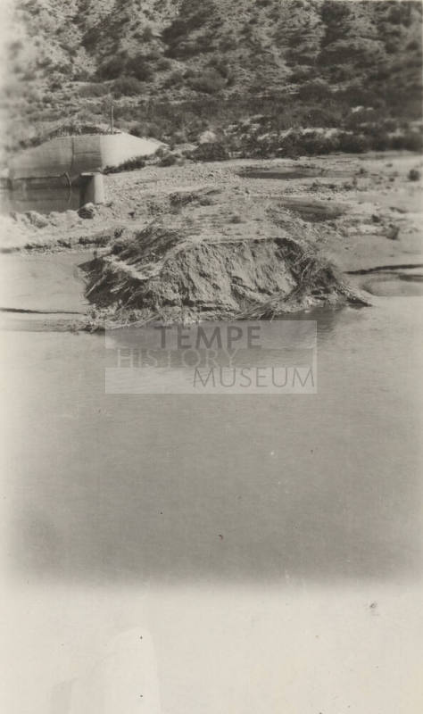 Photo-  Salt River Intake with running water